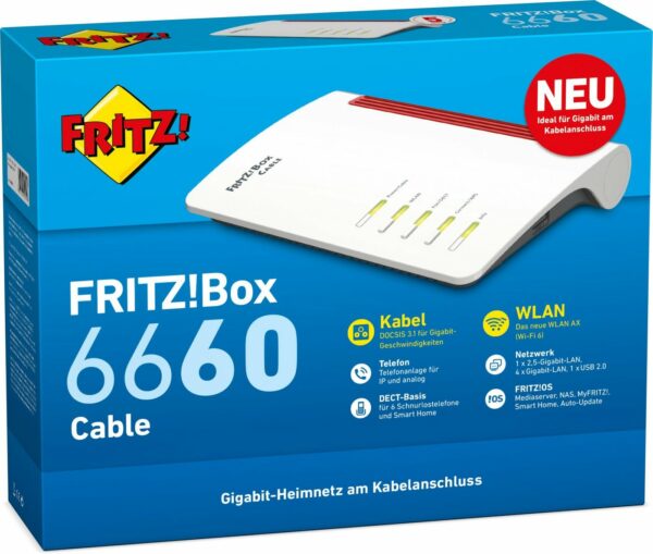 AVM FRITZ!Box 6660 Cable WLAN-Router – Bild 3