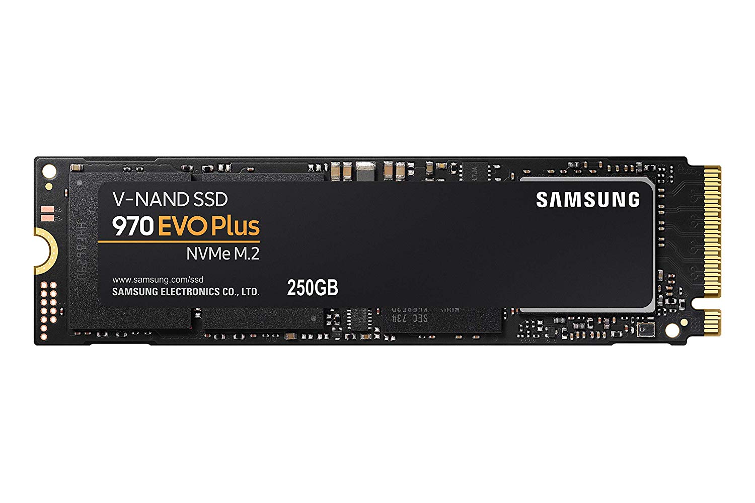 Samsung SSD M.2 PCI-E NVMe 970 EVO Plus – 250GB – B2B Modell in neutraler Verpackung (MZ-V7S250E)