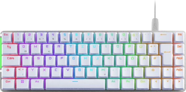 rnROG Falchion Ace WHTrnROG Falchion Ace 65 % kompakte Gaming-Tastatur mit vorgelubten mechanischen ROG NX-Schaltern mit ROG-Schalterstabilisator