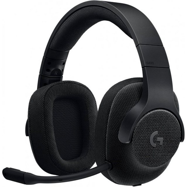 Logitech G G433 – Headset – triple black Gaming-Headset