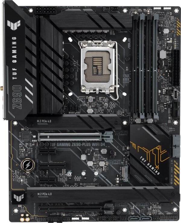 Kurzinfo: ASUS TUF GAMING Z690-PLUS WIFI D4 - Motherboard - ATX - LGA1700-Sockel - Z690 Chipsatz - USB-C Gen1