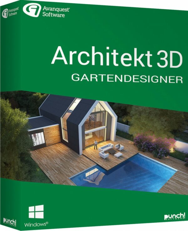 Avanquest Architekt 3D 21 Gartendesigner Mac OS