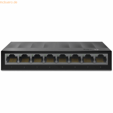 Der TP-Link 8-Port 10/100/1000Mbit/s Desktop-Switch aus der neuen TP-Link LiteWave Serie bietet eine einfache Möglichkeit