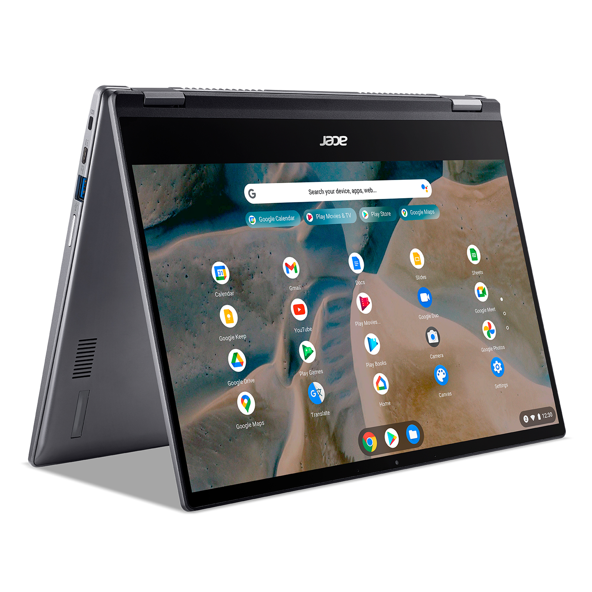 Acer Chromebook Spin 514 (CP514-1H-R9PJ) – 14,0″ Full HD IPS Touchscreen, Athlon 3050C, 4GB RAM, 64GB eMMC, ChromeOS