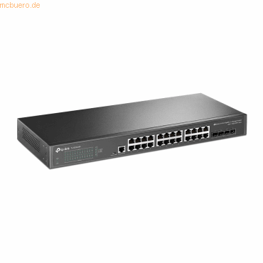 Der TL-SG3428X von TP-Link ist ein 10G Uplink Managed Switch für ein vollständiges Omada-Netzwerk. 24 Gigabit Ethernet Ports bieten eine zuverlässige Verbindung und vier 10 Gbit/s SFP+ Slots bieten eine nicht blockierende Switching-Leistung und eine extrem niedrige Latenz