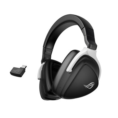 Kabelloses Gaming-Headset / ASUS-Essence-Treiber / AI Beamforming-Mikrofone / kompatibel mit PCs