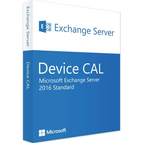 Microsoft Corporation Microsoft Exchange Server 2016 Standard, 1 Device CAL