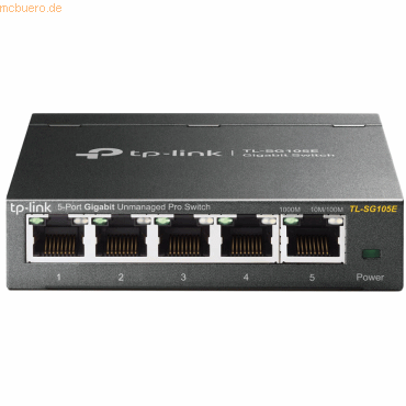 Der 5-Port-Gigabit-Desktop-Switch TL-SG105 von TP-LINK bietet eine einfache Möglichkeit