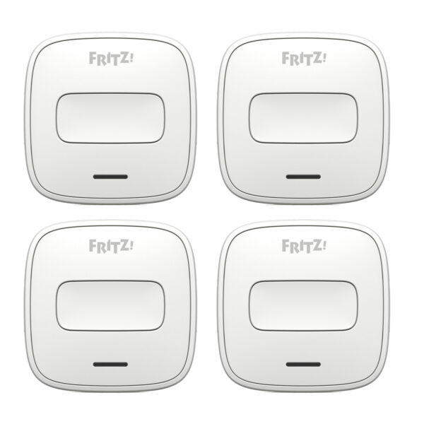 4er Pack AVM FRITZ!DECT 400 [komfortabler Taster für Smart-Home-Bedienung] – Bild 2