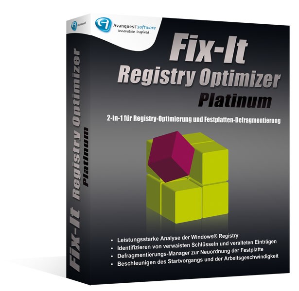 Avanquest Avanquest Fix-It Registry Optimizer Platinum