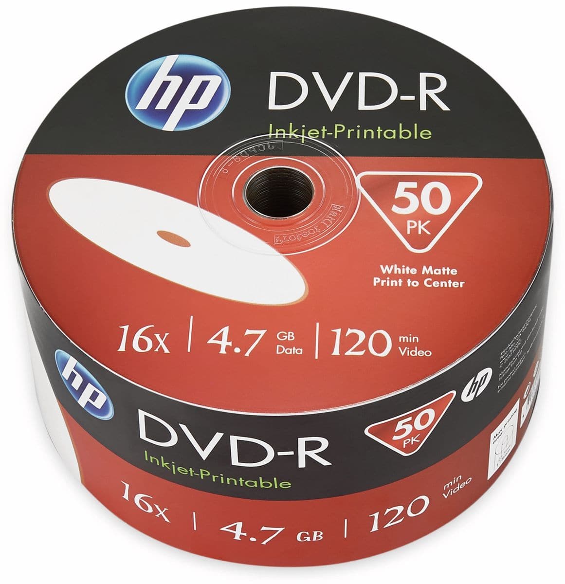 Die zuverlässigen DVD-R Medien von HP eignen sich ideal für die Sicherung von täglich anfallenden Daten. Neben ihrer hohen Qualität bieten sie zudem eine hervorragende Kompatibilität mit Playern und Recordern. Technische Daten: Kapazität: 4