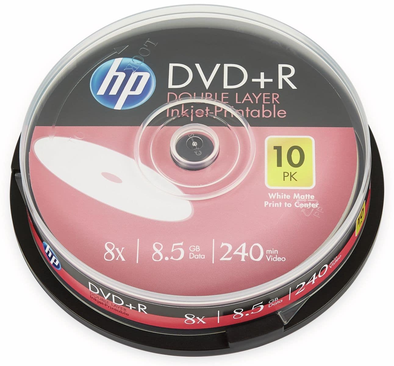 Die zuverlässigen DVD+R DL Medien von HP eignen sich ideal für die Sicherung von täglich anfallenden Daten. Neben ihrer hohen Qualität bieten sie zudem eine hervorragende Kompatibilität mit Playern und Recordern. Technische Daten: Kapazität: 8