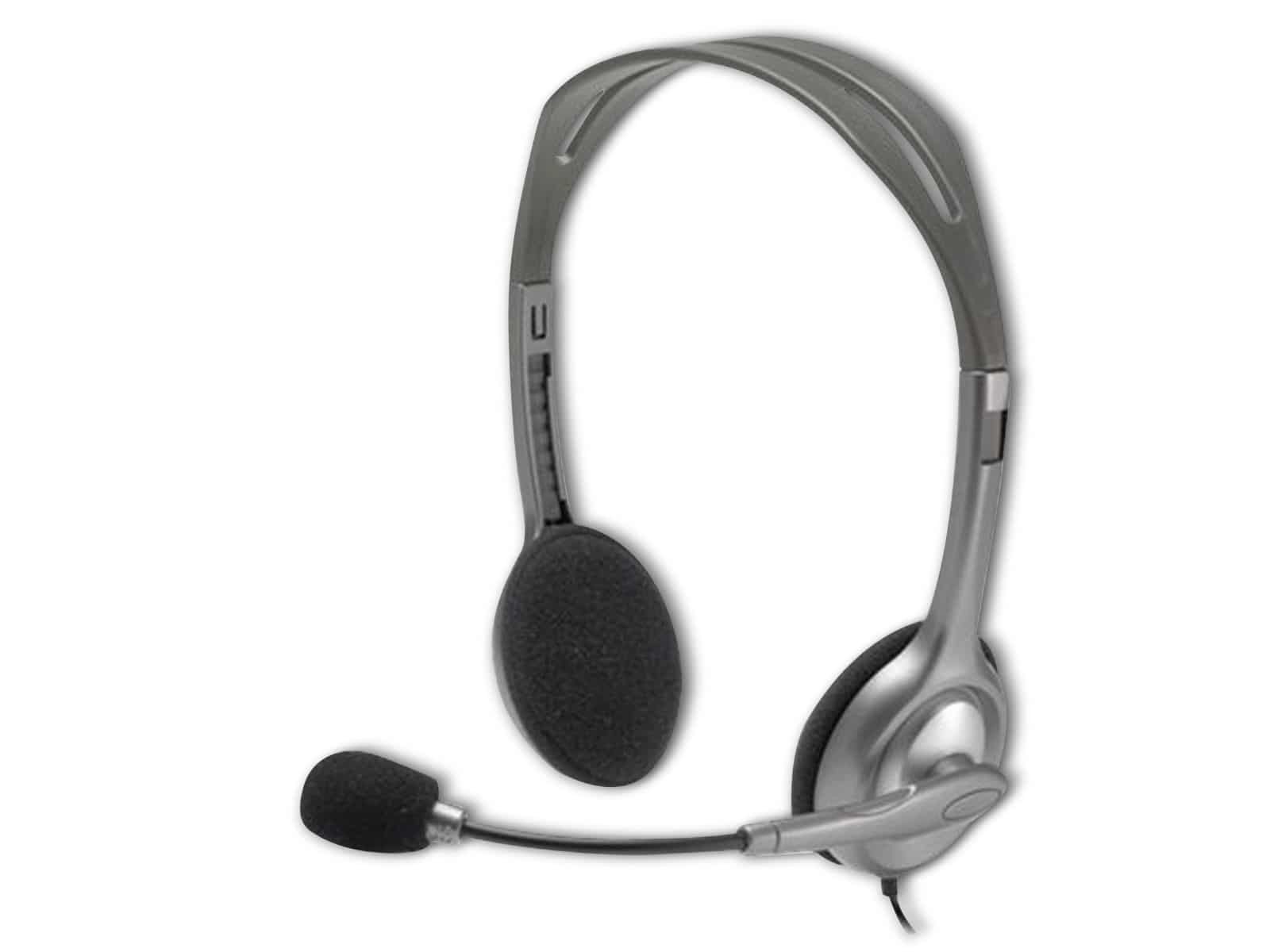 LOGITECH Headset H110, Stereo, schwarz