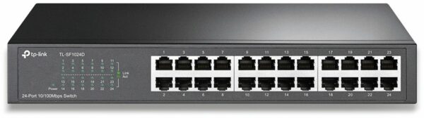 Der Fast-Ethernet-Switch TL-SF1024D von TP-LINK bietet Ihnen ein leistungsfähiges