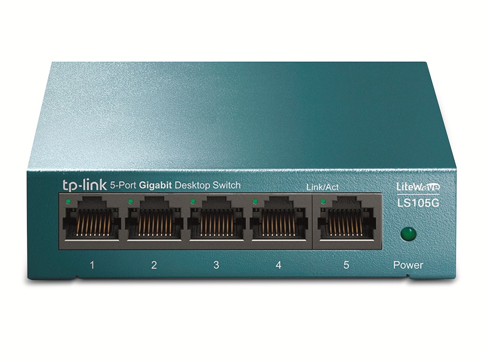 TP-LINK LiteWave Switch LS108G, Gigabit, unmanaged, 5-port, Metall