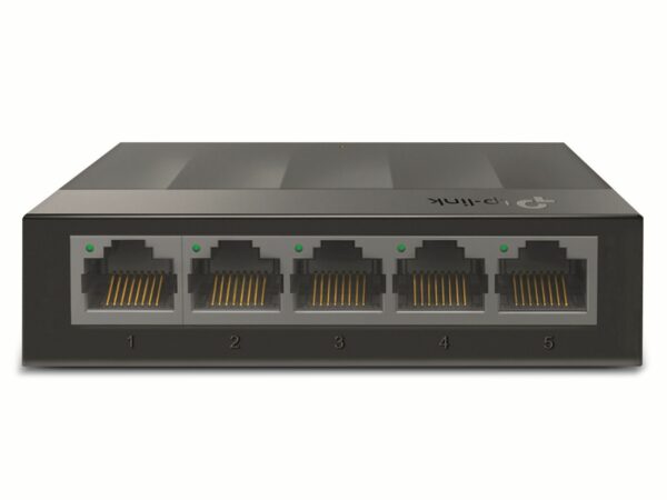 Der TP-Link 5-Port 10/100/1000Mbit/s Desktop-Switch aus der neuen TP-Link LiteWave Serie bietet eine einfache Möglichkeit