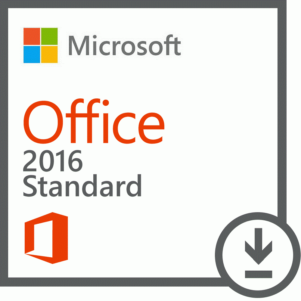 Microsoft Corporation Microsoft Office 2016 Standard Multilingual