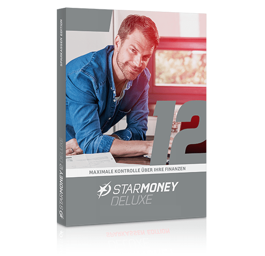 Starmoney StarMoney 12 Deluxe, Jahreslizenz, Deutsch inkl.Premiumsupport