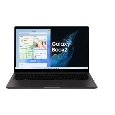 SAMSUNG Galaxy Book2 – 39,60cm 15,6Zoll i5-1235U 8GB 512GB SSD W11H Graphite