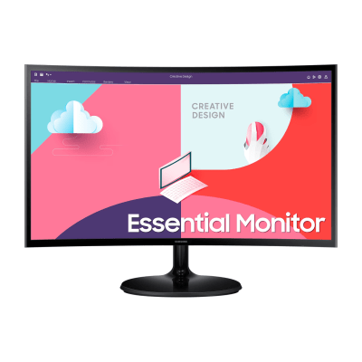 68 cm (27") | Curved VA-Panel / AMD FreeSync | 60 Hz Bildwiederholrate / Kontrast 3.000:1 | Helligkeit 250cd/?m² / Full-HD Auflösung 1.920 x 1.080 | Reaktionszeit 4 ms / HDMI & VGA