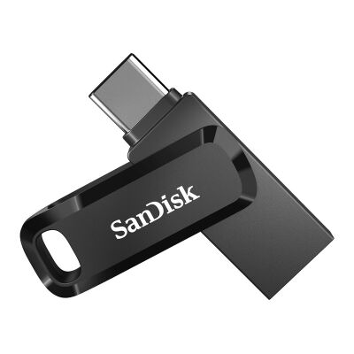 SanDisk Dual Drive Go 512GB Schwarz – USB-Stick, Typ-C/Typ-A 3.1