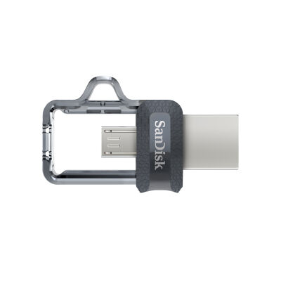 SanDisk Ultra Dual m3.0 64GB – USB-Stick, Typ-A 3.0 und Micro-B 2.0