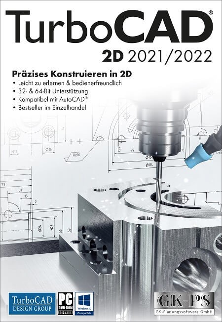 TurboCAD TurboCAD 2D 2021/2022