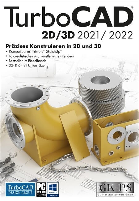 TurboCAD TurboCAD 2D/3D 2021/2022