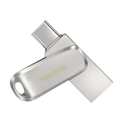 SanDisk Ultra Dual Drive Luxe 32GB Silber – USB-Stick, Typ-C/Typ-A 3.0