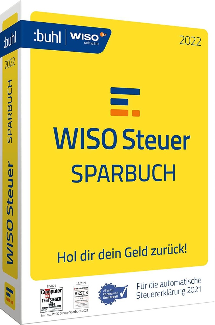 BUHL WISO steuer:Sparbuch 2022, Steuerjahr 2021, Download