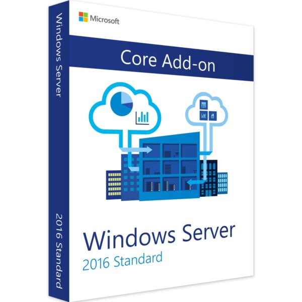 Microsoft Corporation Microsoft Windows Server 2016 Standard Zusatzlizenz Core AddOn