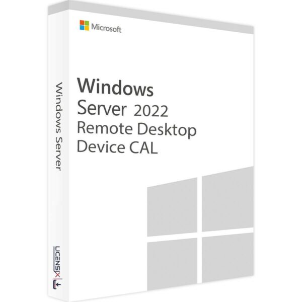 Microsoft Corporation Windows Remote Desktop Services 2022, Device CAL, RDS CAL 5 CALs