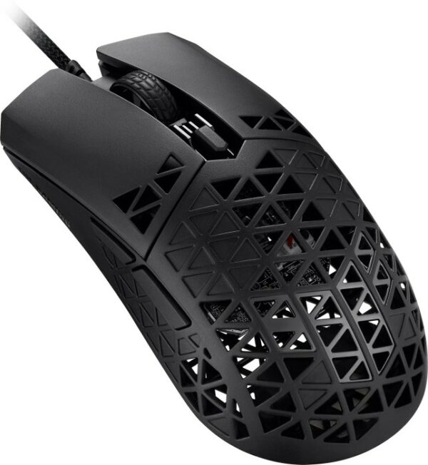 Kurzinfo: ASUS TUF Gaming M4 Air - Maus - optisch - 6 Tasten - kabelgebunden - USB - Schwarz Gruppe Zeigegeräte Hersteller ASUS Hersteller Art. Nr. 90MP02K0-BMUA00 Modell TUF Gaming M4 Air EAN/UPC 4711081335474 Produktbeschreibung: ASUS TUF Gaming M4 Air - Maus - USB - Schwarz Gerätetyp Maus Anschlusstechnik Kabelgebunden - USB Farbe Schwarz Abmessungen (Breite x Tiefe x Höhe) 6.35 cm x 12.6 cm x 3.96 cm Gewicht 47 g Movement Detection Technologie Optisch Anzahl Tasten 6 Bewegungsauflösung 16000 dpi Leistung 40 G Maximalbeschleunigung