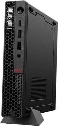 Lenovo ThinkStation P360 30FA – Mini – 1 x Core i7 12700T / 1.4 GHz – vPro – RAM 16 GB – SSD 512 GB – TCG Opal Encryption, NVMe, Performance – T400 – GigE – Win 10 Pro 64-Bit (mit Win 11 Pro Lizenz) – Monitor: keiner – Tastatur: Deutsch – Schwarz – TopSeller – mit 1 Jahr Lenovo Premier Support