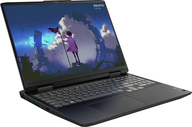 Komfortables Gaming-Notebook mit Das IdeaPad Gaming 3 16IAH7 ist ein Gaming-Notebook der Marke Lenovo. Es eignet sich dank passender Grafikkarte