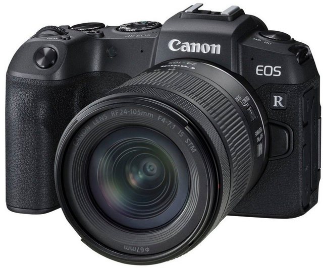 Canon EOS RP Systemkamera (RF 24-105mm F4-7.1 IS STM, 26,2 MP, Bluetooth, WLAN (WiFi)