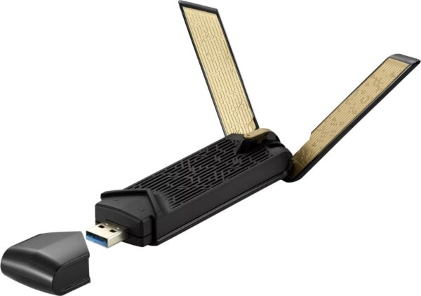 Kurzinfo: ASUS USB-AX56 - Netzwerkadapter - USB - 802.11ax (Wi-Fi 6) Gruppe Netzwerkadapter Hersteller ASUS Hersteller Art. Nr. 90IG06H0-MO0R10 Modell USB-AX56 EAN/UPC 4711081565284 Produktbeschreibung: ASUS USB-AX56 - Netzwerkadapter - USB Gerätetyp Netzwerkadapter Formfaktor Extern Schnittstellentyp (Bustyp) USB Gewicht 40.3 g Data Link Protocol 802.11ac