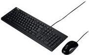 ASUS U2000 – Tastatur-und-Maus-Set – USB – Schwarz (90-XB1000KM000Q0)