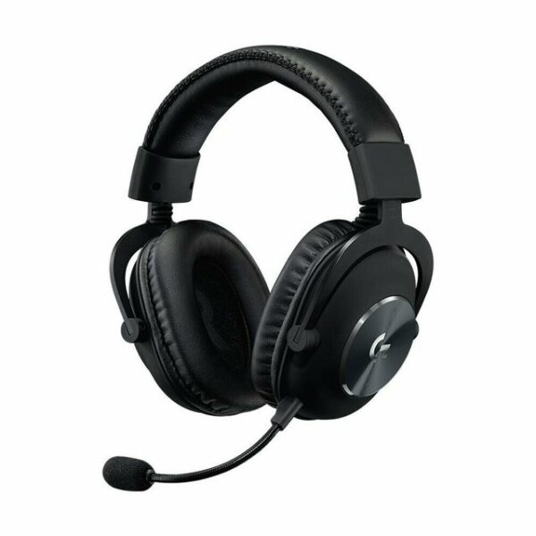 Logitech G Pro X schwarz Gaming-Headset 35 Ohm DTS Headphone:X 2.0 Memory FoamBlue Voice-MikrofontechnologieMit der BLUE VO!CE-Mikrofontechnologie hast du die Wahl zwischen Echtzeit-Sprachfiltern