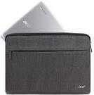 Kurzinfo: Acer Protective Sleeve - Notebook-Hülle - 35.6 cm (14) - dual tone dark gray Gruppe Systemzubehör Hersteller Acer Hersteller Art. Nr. NP.BAG1A.294 Modell Protective Sleeve EAN/UPC 4713883711449 Produktbeschreibung: Acer Protective Sleeve - Notebook-Hülle Produkttyp Notebook-Hülle Farbe Dual tone dark gray Notebook-Kompatibilität 35.6 cm (14) Funktionen Reißverschlusstaschen