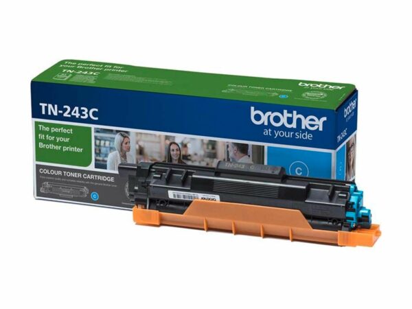 Der originale Brother Toner TN-243C erzielt bei allen Druckaufgaben erstklassige Ergebnisse. Er ist passend für verschiedene Modelle und erzielt bei 5 % Deckung bis zu 1.000 Ausdrucke. Farbe cyan.