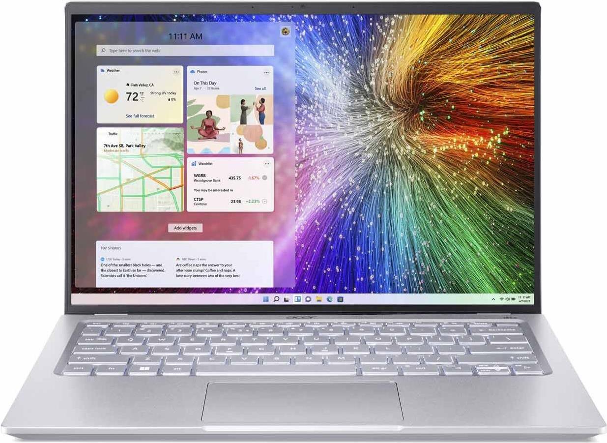 Kurzinfo: Acer Swift 3 SF314-71 - Intel Core i7 12700H / 2.3 GHz - Evo - Win 11 Home - Iris Xe Graphics - 16 GB RAM - 1.024 TB SSD - 35.6 cm (14) OLED 2880 x 1800 (WQXGA+) - Wi-Fi 6E - Stahlgrau - kbd: Deutsch Gruppe Notebooks Hersteller Acer Hersteller Art. Nr. NX.KAVEG.005 Modell Swift 3 SF314-71 EAN/UPC 4711121165351 Produktbeschreibung: Acer Swift 3 SF314-71 - 35.6 cm (14) - Core i7 12700H - Evo - 16 GB RAM - 1.024 TB SSD - Deutsch Produkttyp Notebook Betriebssystem Win 11 Home Plattform-Technologie Intel Evo Prozessor Intel Core i7 (12. Gen.) 12700H / 2.3 GHz (4.7 GHz) / 24 MB Cache Speicher 16 GB LPDDR5 (mitgelieferter Speicher ist angelötet) Speicherkapazität 1.024 TB SSD Bildschirm 35.6 cm (14) OLED 2880 x 1800 / WQXGA+ Grafik Intel Iris Xe Graphics Tastatur Deutsch Tastatur Hinterbeleuchtung Ja Integrierte Webcam Ja Netzwerk Bluetooth 5.2