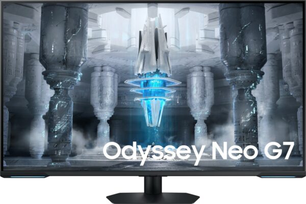 Go Beyond with Odyssey Neo Tauche in deine Inhalte ein Quantum Matrix Technology Ein unübertroffenes visuelles Erlebnis. Die revolutionäre Quantum-Matrix-Technologie mit Quantum-Mini-LEDs erzeugt kontrollierte Helligkeit und perfekten Kontrast für eine verfeinerte Auflösung. Kombiniert mit den höchsten 12-Bit-Schwarzwerten