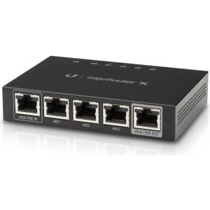 Ubiquiti Networks – ER-X EdgeRouter X Gigabit Router – Schwarz (ER-X)