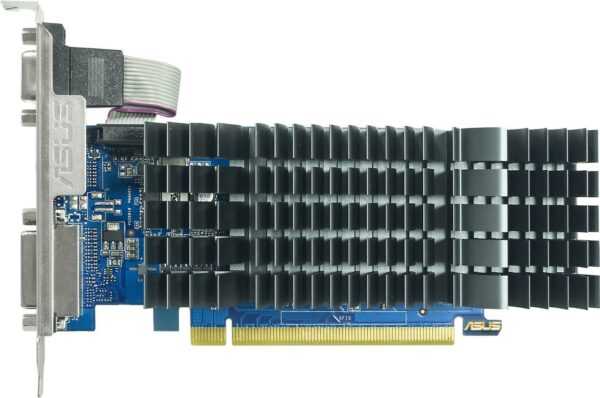 Kurzinfo: ASUS GeForce GT 710 EVO - Grafikkarten - GF GT 710 - 2 GB DDR3 - PCIe 2.0 Low-Profile - DVI