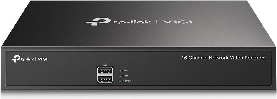 TP-LINK VIGI NVR1016H – 16 Kanäle – 1920 x 1080 Pixel – 720p,1080p – 1920 × 1080 – 1280 × 1024 – 1280 × 720 – 1680 × 1050 – 1440 × 900 – H.264,H.264+,H.265,H.265+ – 10 TB (VIGI NVR1016H)