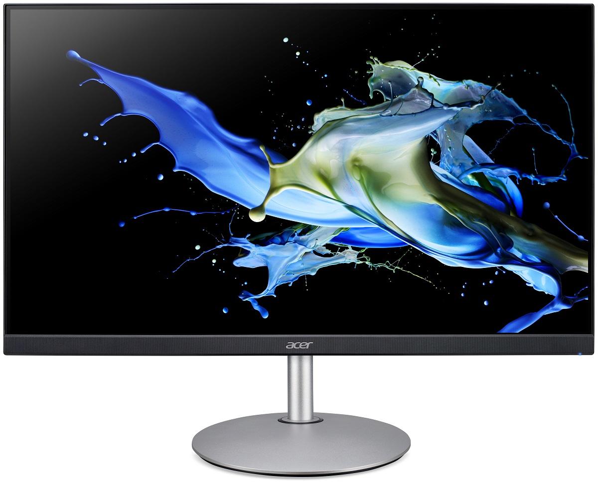 Acer CB242Y – LED-Monitor – 60.5 cm (23.8) – 1920 x 1080 Full HD (1080p) – IPS – 250 cd/m² – 1000:1 – 1 ms – HDMI, VGA, DisplayPort – Lautsprecher – Silver/Black