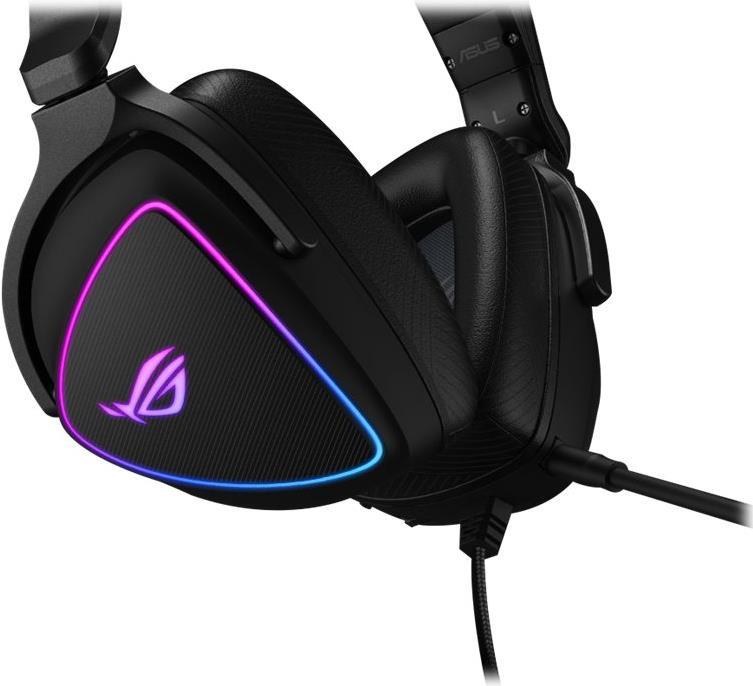 ASUS ROG Delta S – Headset – ohrumschließend – kabelgebunden – USB, USB-C – Schwarz