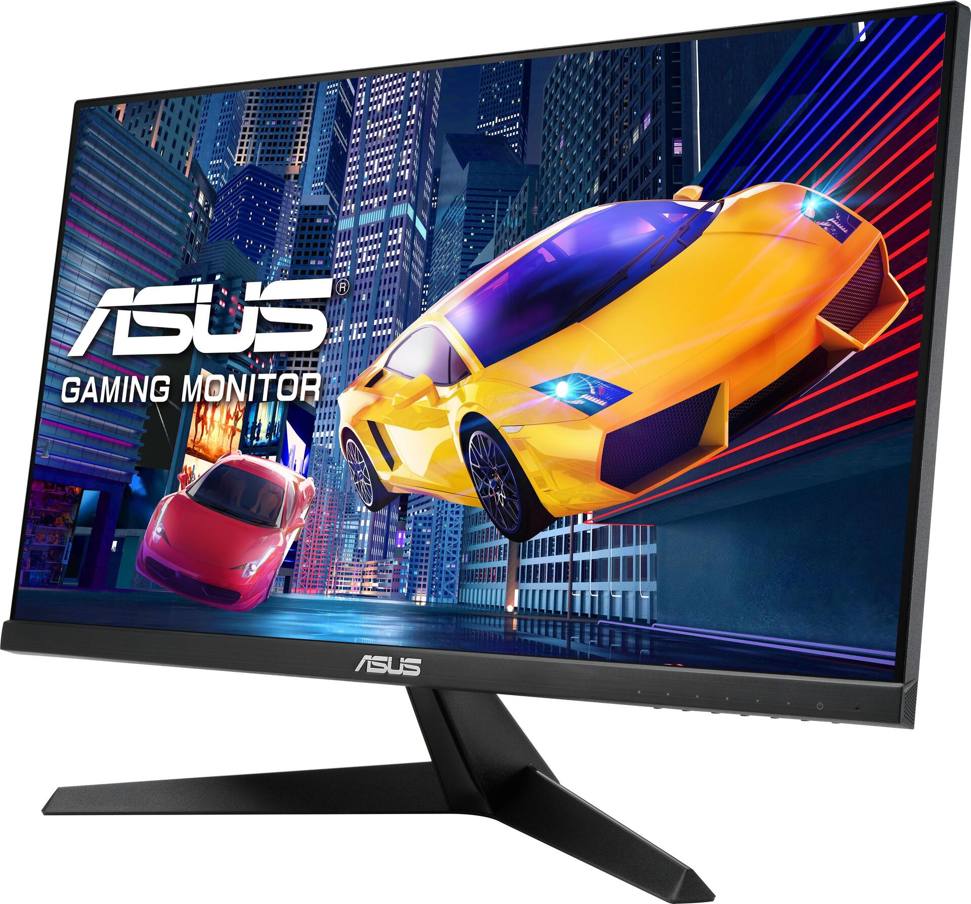 ASUS VY249HE – LED-Monitor – 60.5 cm (23.8) – 1920 x 1080 Full HD (1080p) @ 75 Hz – IPS – 250 cd/m² – 1000:1 – 1 ms – HDMI, VGA