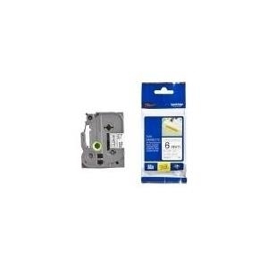 Brother – Rolle (0,9 cm) Bandkassette – für P-Touch PT-1080, 1090, 1230, 1290, 18, 2030, 2430, 2730, 3600, 7100, 9700, 9800, PT-GL-200